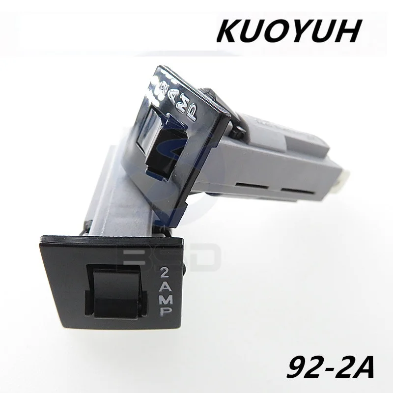 Circuit Breakers KUOYUH 92-2A 92-2AMP Current Protector Overcurrent Switch Motor Meter Protection