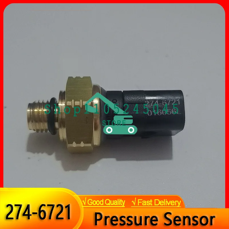Excavator Pressure Switch 320D E320D Pressure Sensor for 2746721 274-6721 Machinery Parts