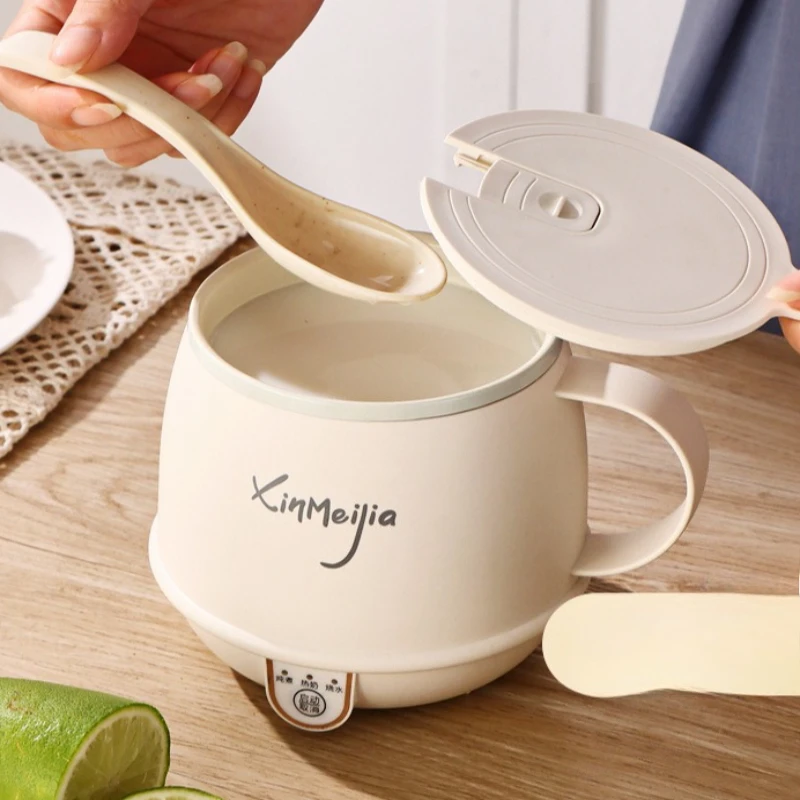 Persönlicher Multifunktions-Wellnessbecher, Keramik-Elektroheizbecher für Milchtee und Suppe, Schneller Tragbarer Wärmer für Reisen und Frühstück