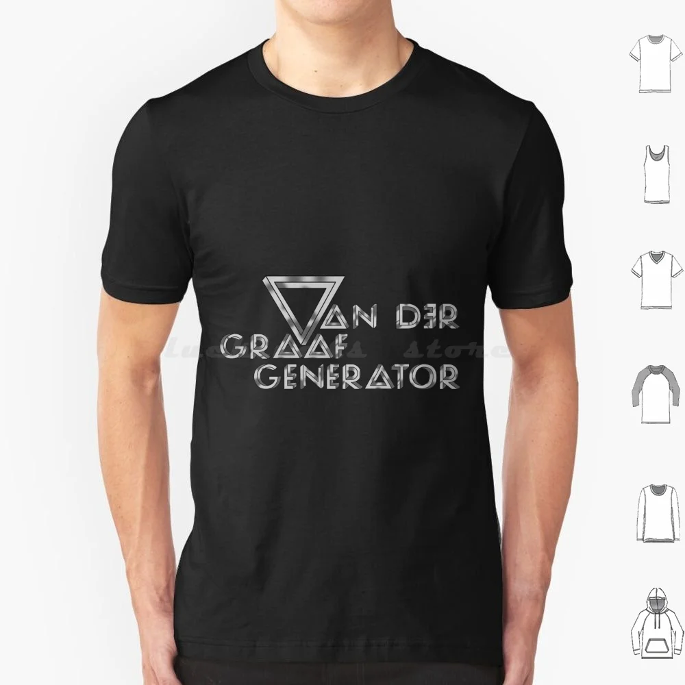 Van Der Graaf generador Logo estampado camiseta hombres mujeres niños 6xl Prog Progrock Van Der Graaf generador 70s 80s