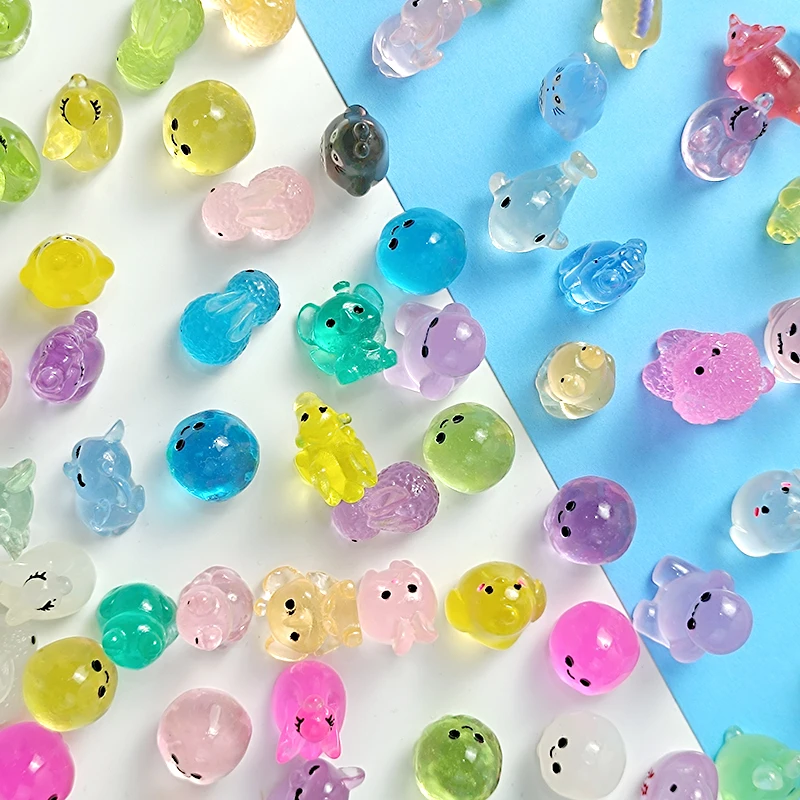 10-30-50 Stück Mini-Tier-Überraschungs-Blindbags Niedliche Leuchtende Tiere in Verschiedenen Farben Blind-Box-Spielzeug für Kinder Geburtstagsgeschenk – Detail 5