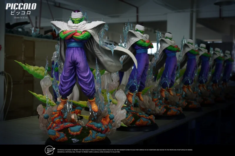 In Voorraad Wit Gat Drakenbal Gk Piccolo Namekian Krijger Die Voor Het Eerst Naar Huis Terugkeert Naar Huis Harsstandbeeld Modelfiguur