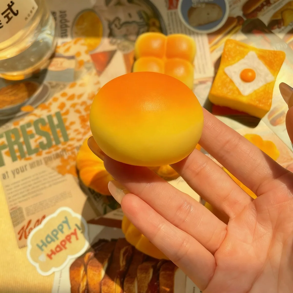 ของเล่นบีบลดความเครียด ชุดขนมปัง บีบแล้วคืนรูปช้าๆ ของเล่นบีบระบายอารมณ์ ของขวัญคริสต์มาส วันเกิด ของขวัญที่ดีที่สุดสำหรับเด็กชาย เด็กหญิง และเด็กๆ