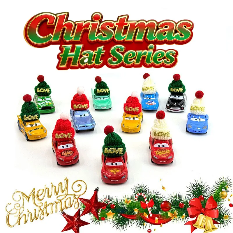 

Игрушечный автомобиль Disney Pixar 2/3 Молния Маккуин Джексон Шторм 1:55 Литая модель из металлического сплава Детский подарок на день рождения/Рождество