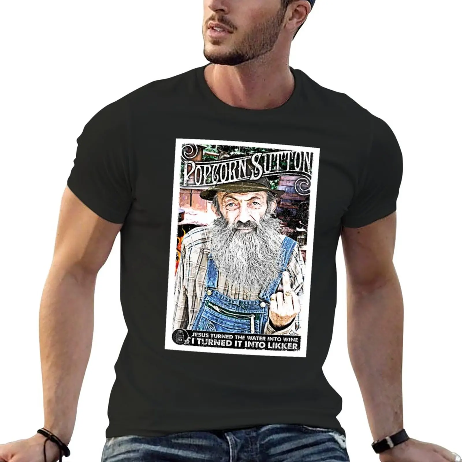 New Moonshine Popcorn Sutton T-Shirts Gift For Fans, For Men and Women T-Shirt T-Shirt T-shirt short mens graphic t-shirts