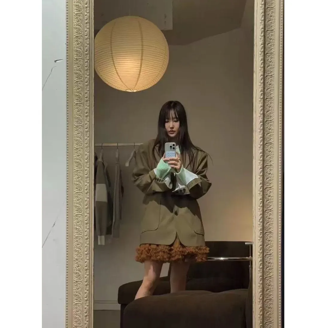 

Spring 2026 Dry Striped Inner Suit Jacket Thickened Polyester Women's Fashionable Business Style Online Exclusive