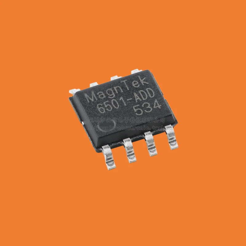 10pcs/Original MT6501CT-ADD SOP-8 Magnetic Encoder Chip Online Programming Angle Position Sensor IC
