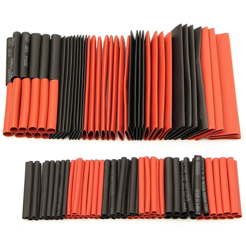 

70/127/530PCS Polyolefin Shrinking Assorted Heat Shrink Tube Wire Cable Insulated Sleeving Wrap Wire Car Shrinkable Cable Tubing