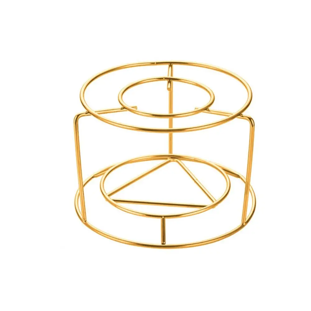 

Stainless Steel Stoves Burner Stand Household Thickened Steel Wire Cooking Pot Rack Portable Round Coffee Pot Bracket