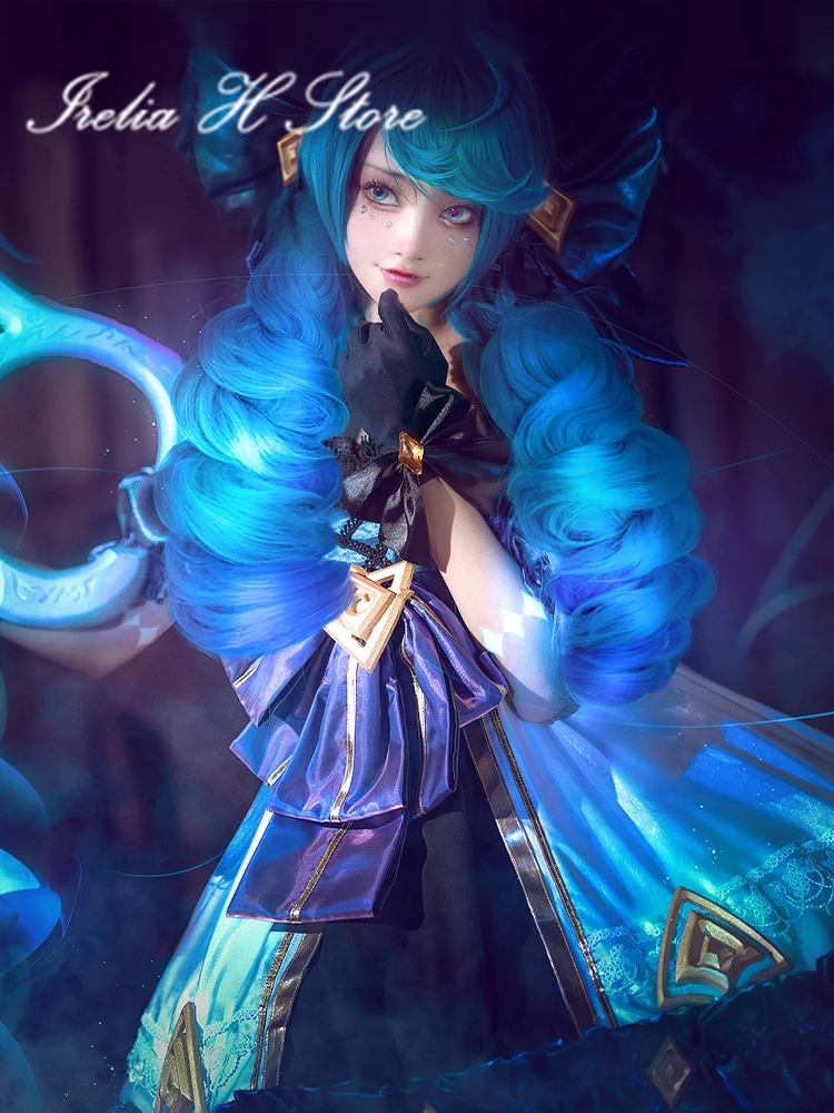 pre sale Irelia H Store Gwen from LOL Gwen Cosplay Costume for women Classical Skin Halloween party dress image 2