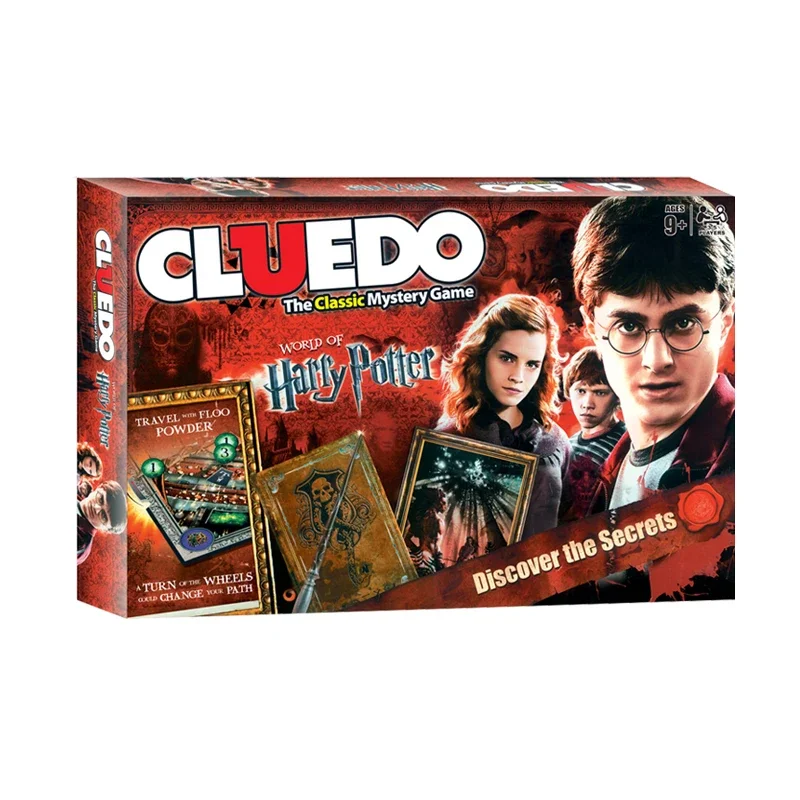 لعبة طاولة بطاقات تفاعلية للمخاطر الكلاسيكية، إصدار CLUEDO Harry Potter، لعبة لوحة عائلية للغزو الاستراتيجي