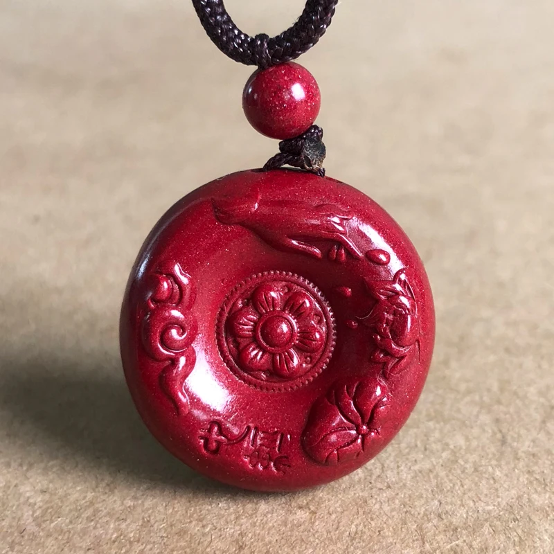 

Raw mine, purple gold cinnabar, bergamot, lotus guard, peace pendant, lotus heart sutra, medallion necklace peace buckle pendant