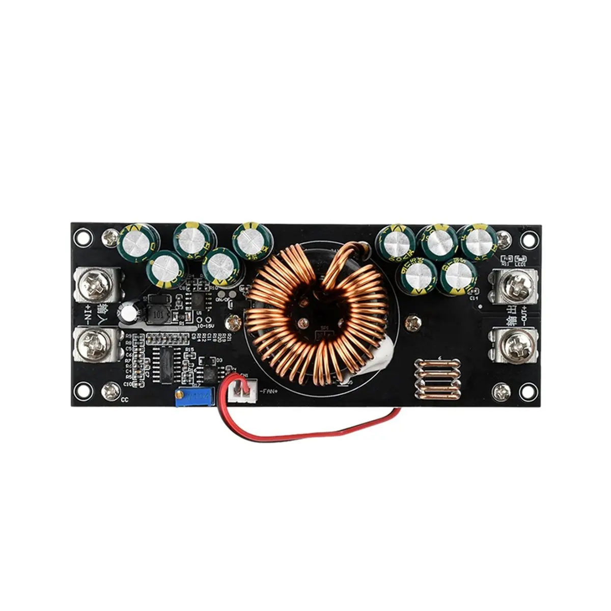 Y818A~!#1500W DC-DC Adjustable Step-Down Power Module DC15V-90V to DC2.5V-72V Constant Voltage Adjustable Step-Down Power Module