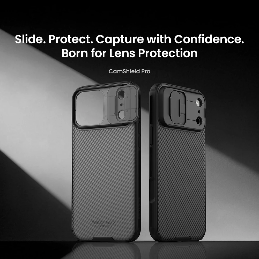 Für iPhone 18 Pro Max Hülle NILLKIN Passgenaue Hülle für iPhone 18 Pro 17 Pro Max Camshield Schutzhülle Objektivschutzabdeckung – Detail 3
