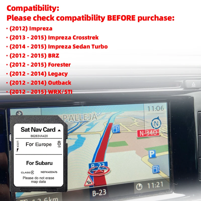 Sat Nav 86283VA420 …