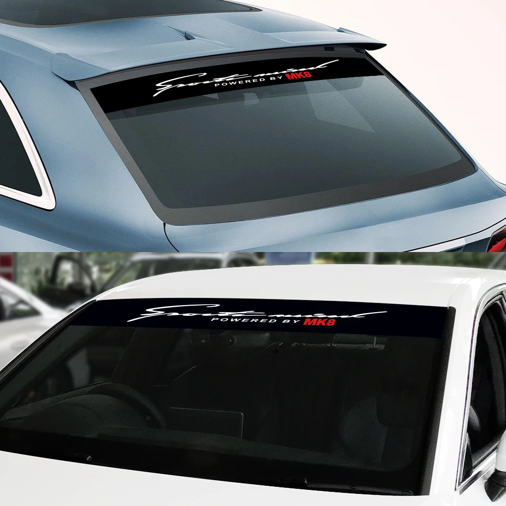 For Volkswagen VW Golf 4 5 7 3 2 8 Tuning MK4 MK7 MK2 MK8 MK6 MK5 MK3 Car Windshield Stickers Auto Decals Films Accessories view 4