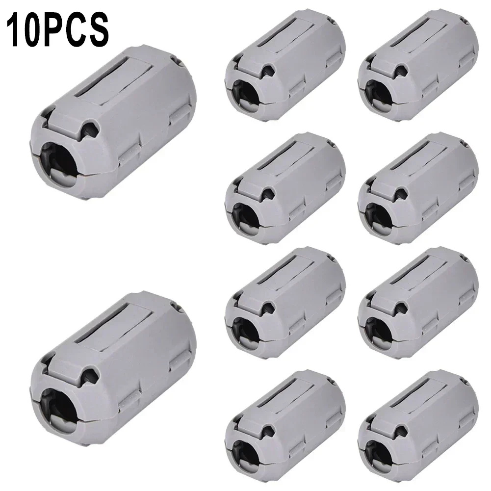 10pcs TDK 5mm Ferrite Core Noise Suppressor Filter Ring Cable Clip On Wire RFI EMI Anti-Jamming Filter