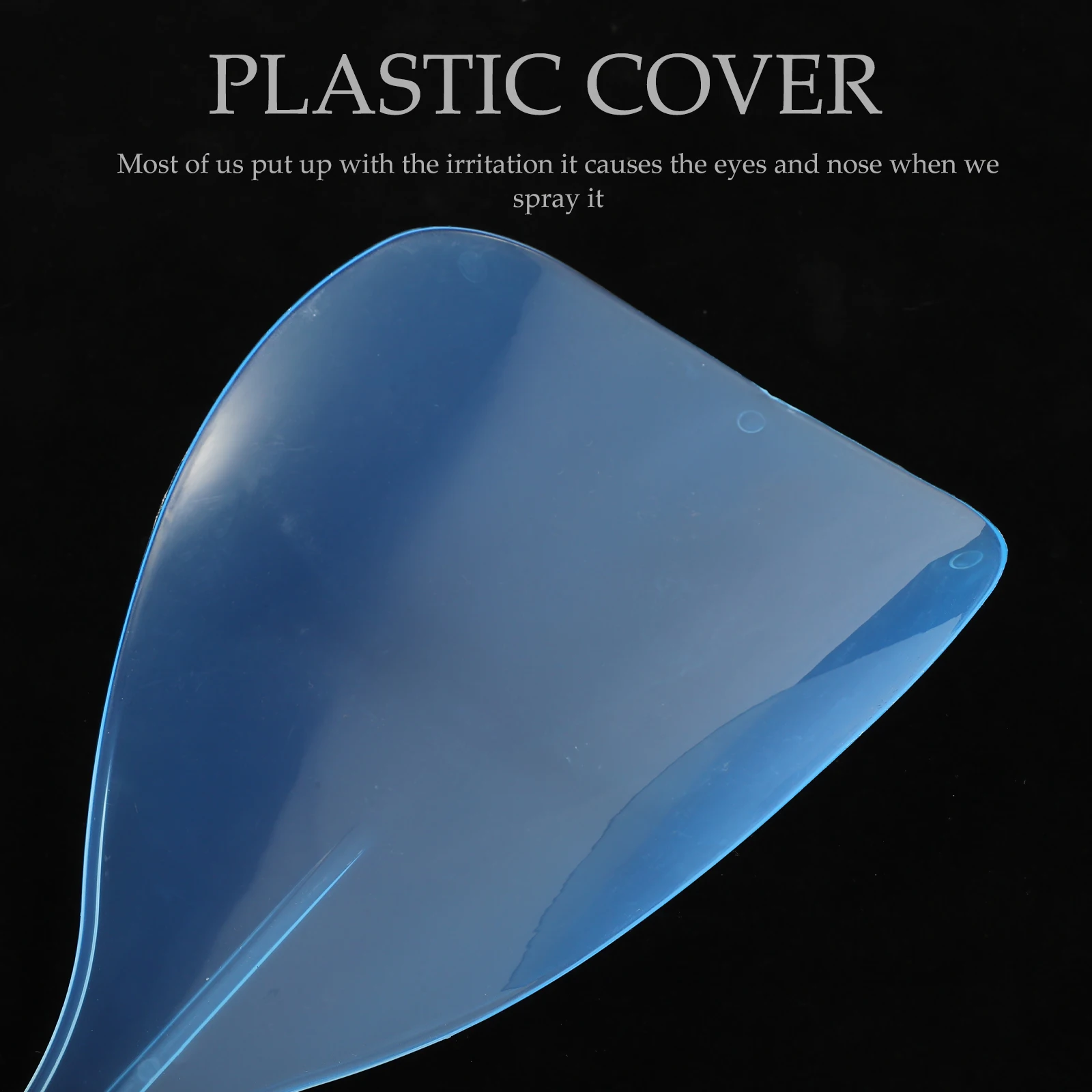 

AntiSlip Panel Mask Hairspray Face Protector Salon Eyes Shield Nose Protection Barber Tool Plastic Quality Sprays Perfumes Hair