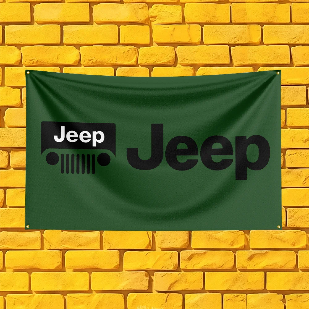 American Trail Off-Road SUV Car Flag 3x5 FT Polyester Banner For Garage Wall Decor Auto Enthusiast Gift