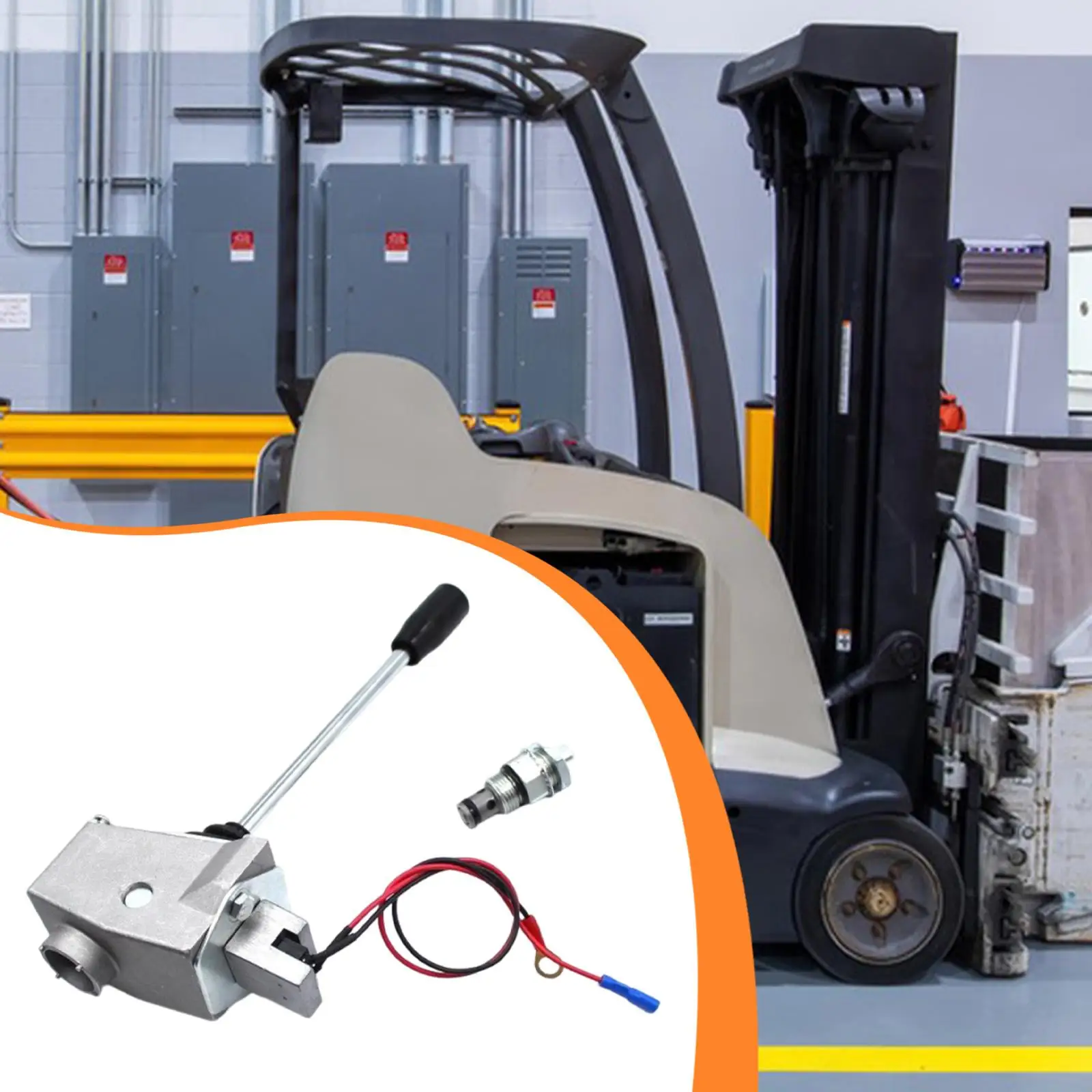 

Electric Forklift Lifting Switch Assembly Metal Durable Operator Handle Spare Part for Semi Electric Stacker Hydraulic Use