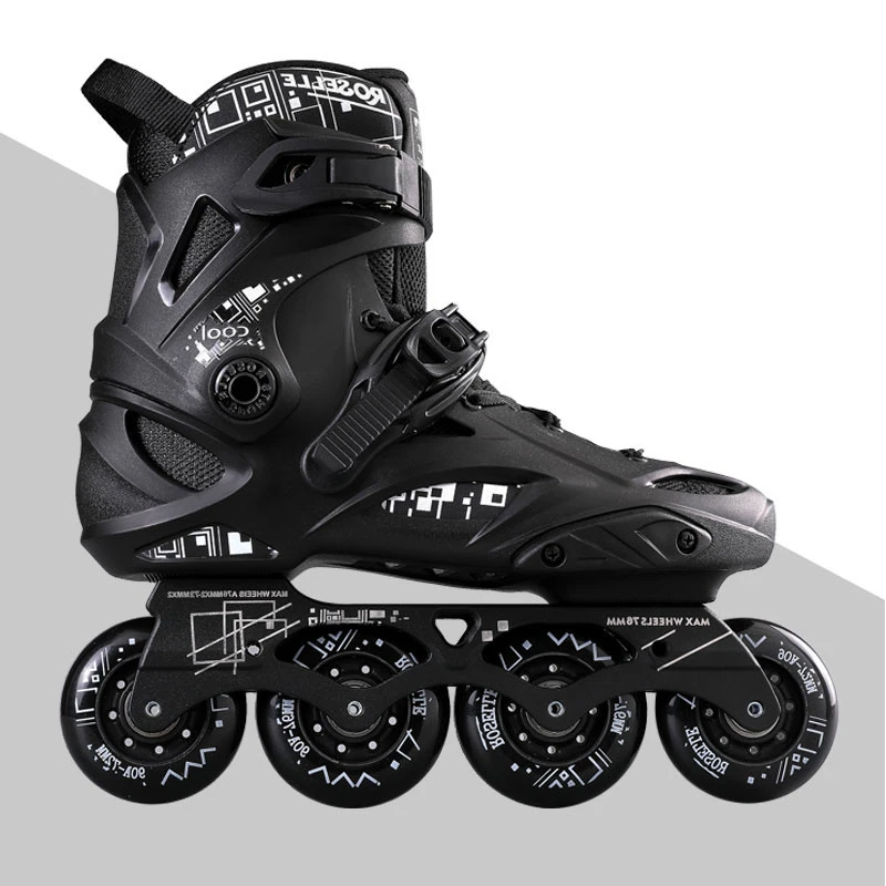 Original Roselle X9 Professional Inline Skates for Adult Kid Slalom Slide Freestyle Racing Free Skating Brush Street Patines