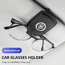 Car Sun Visor Glasses Clip Card Ticket Holder Stand Fastener For Jaguar XF XJ XFR XKR S-Type F-Type X-Type F-Pace I-Pace E-Pace