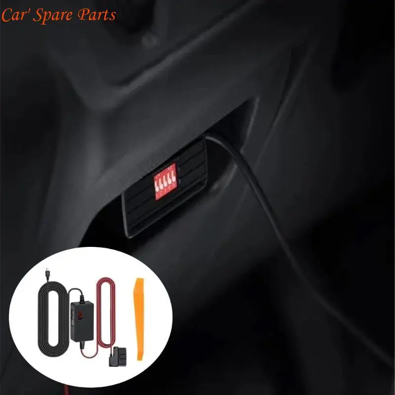 Y4UA Multifunction OBD2 Reducer Power Supply Cable for Vehicle Electronics Ensuring Battery Health Seamless Operation