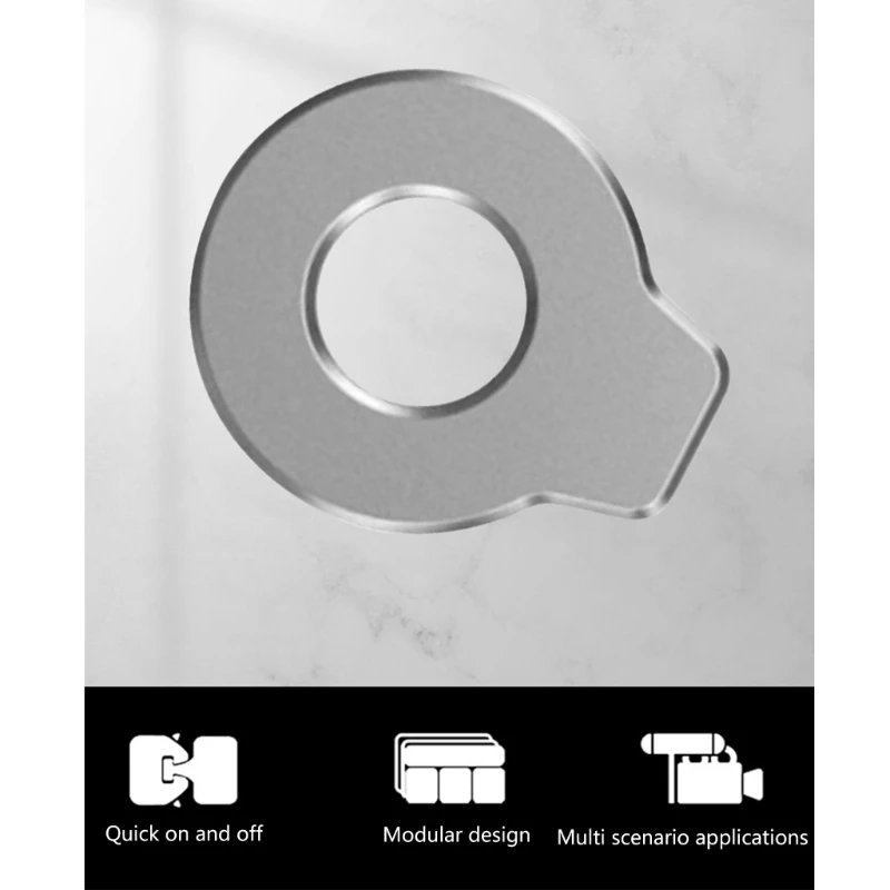 Strumento per fotografi professionisti Chiave per piastra a sgancio rapido con vite in metallo resistente