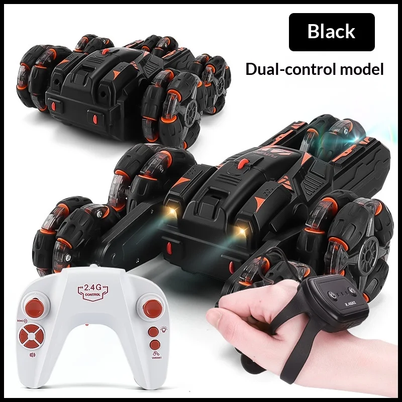 Braço oscilante de cinco rodas dublê rc carro controle de gestos transformando deriva escalada fora da estrada veículo de controle remoto brinquedo para crianças