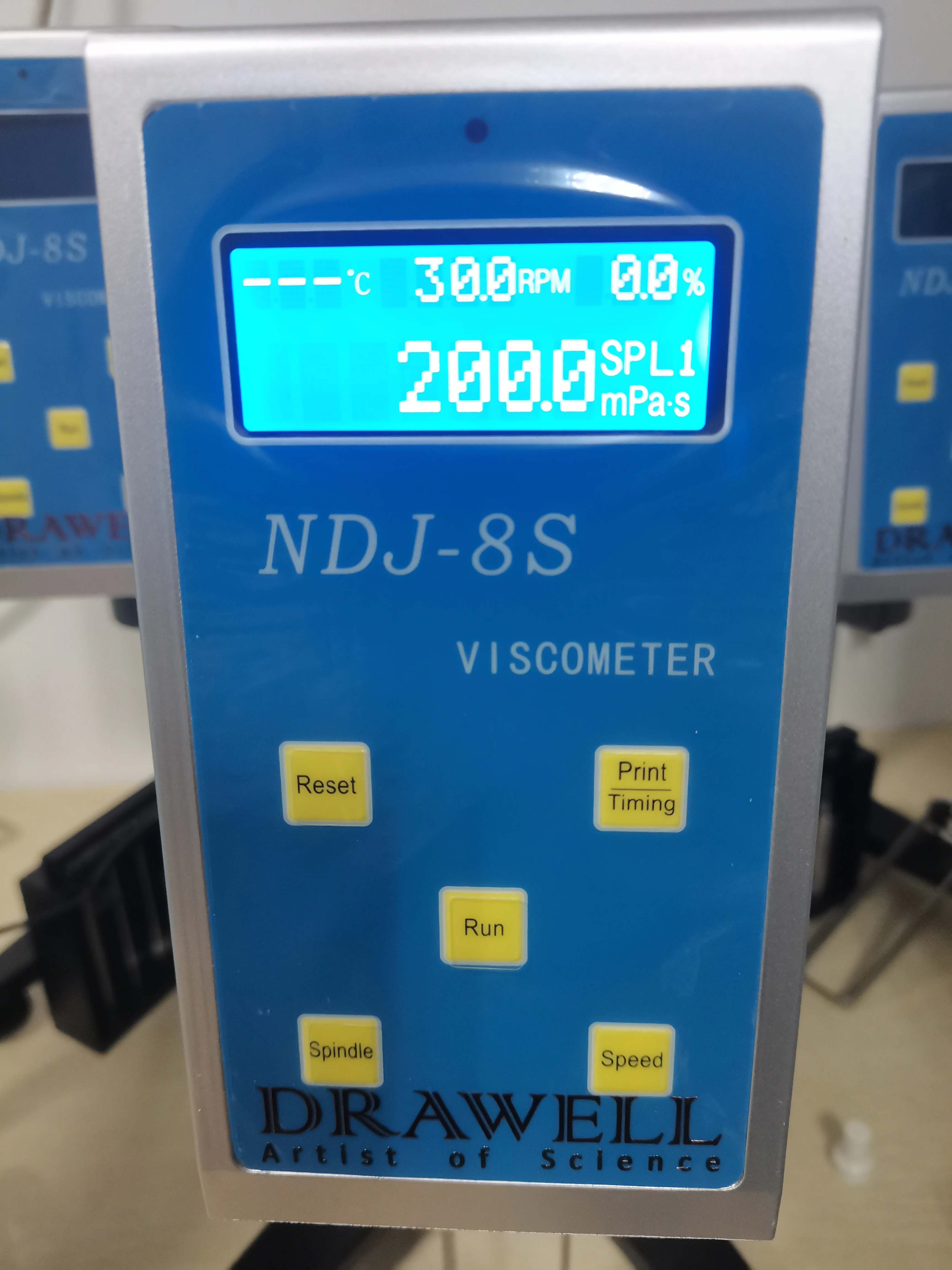 LCD Display Portable Digital Rotary Viscometer Price Lab Viscometer NDJ-8S