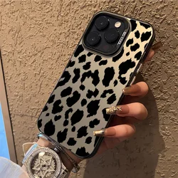 Fashion Leopard Luxurious Phone Case For Huawei Honor 200 90 X6b X7a X9a X5 X8a X9b X7b X9 70 Nova 11 10 4G 5G Matte Back Cover