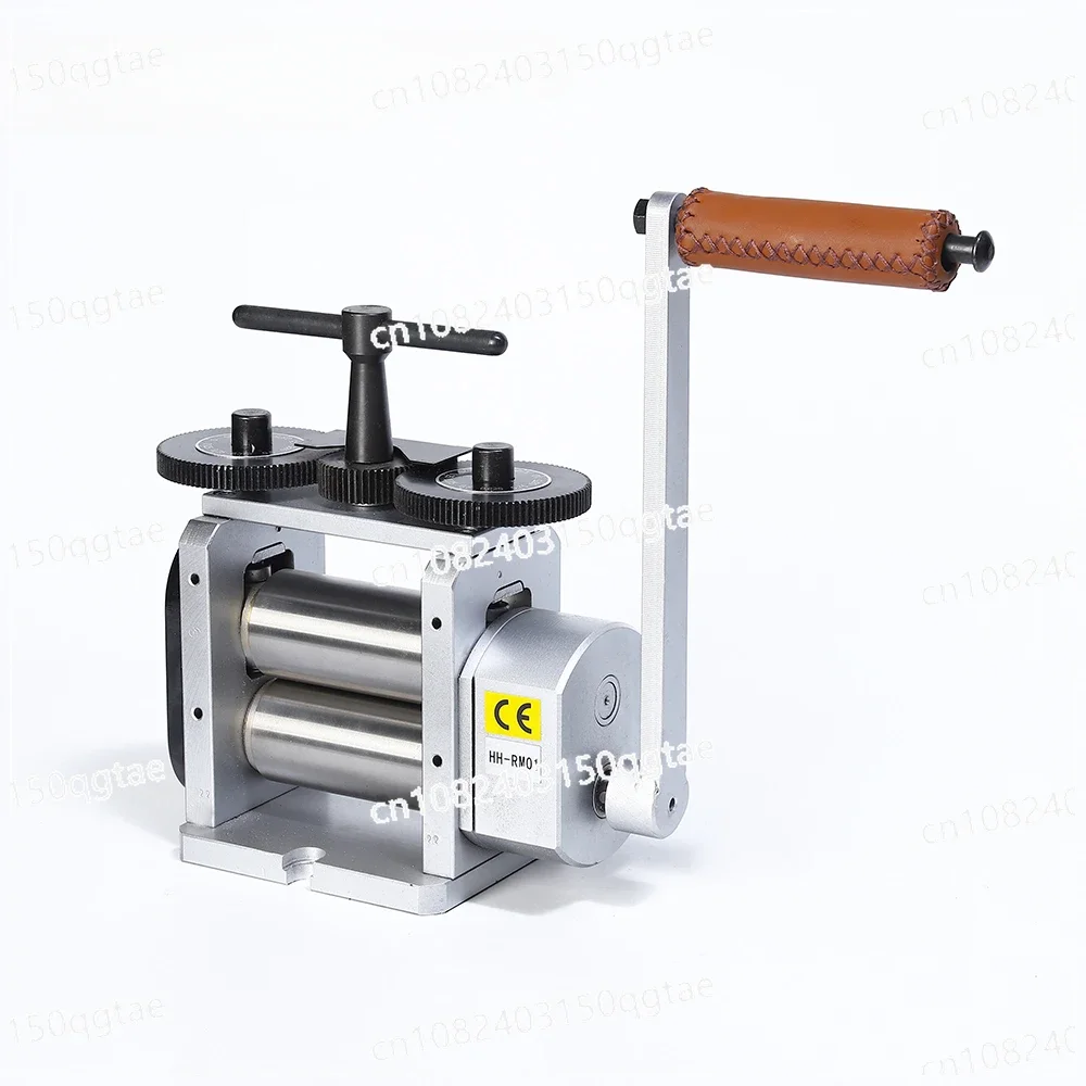 Flat Rolling Mill Machine Manual 110MM Metal Sheet Forming Profiles Jewelry Goldsmith Handmade Tools HH-RM01D