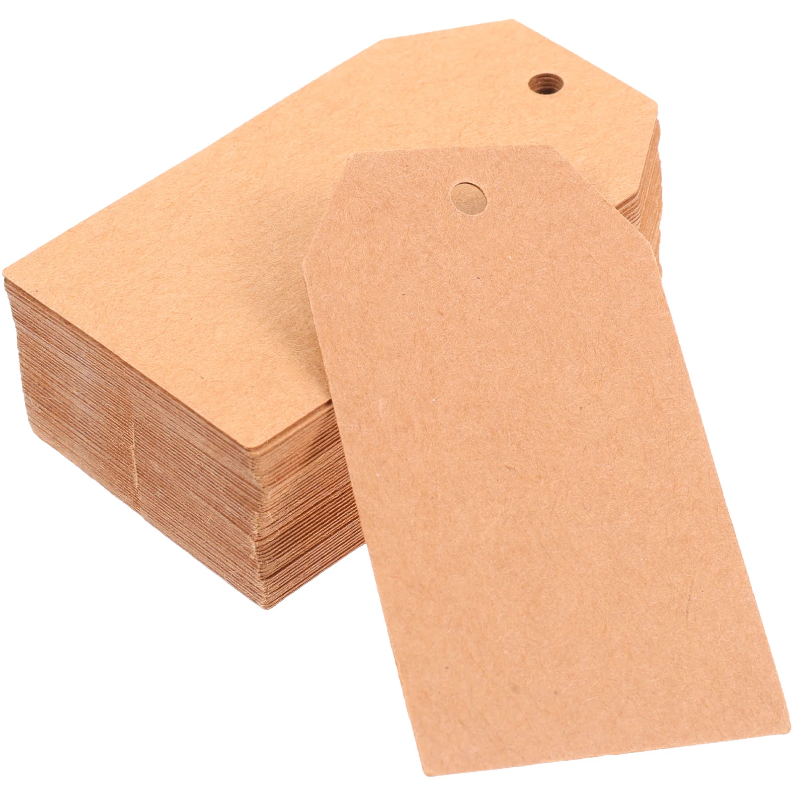 

200pcs Blank Card Tags Pointy Shape Paper Hanging Labels for DIY Craft Gifts Valentine Wedding Party Decoration