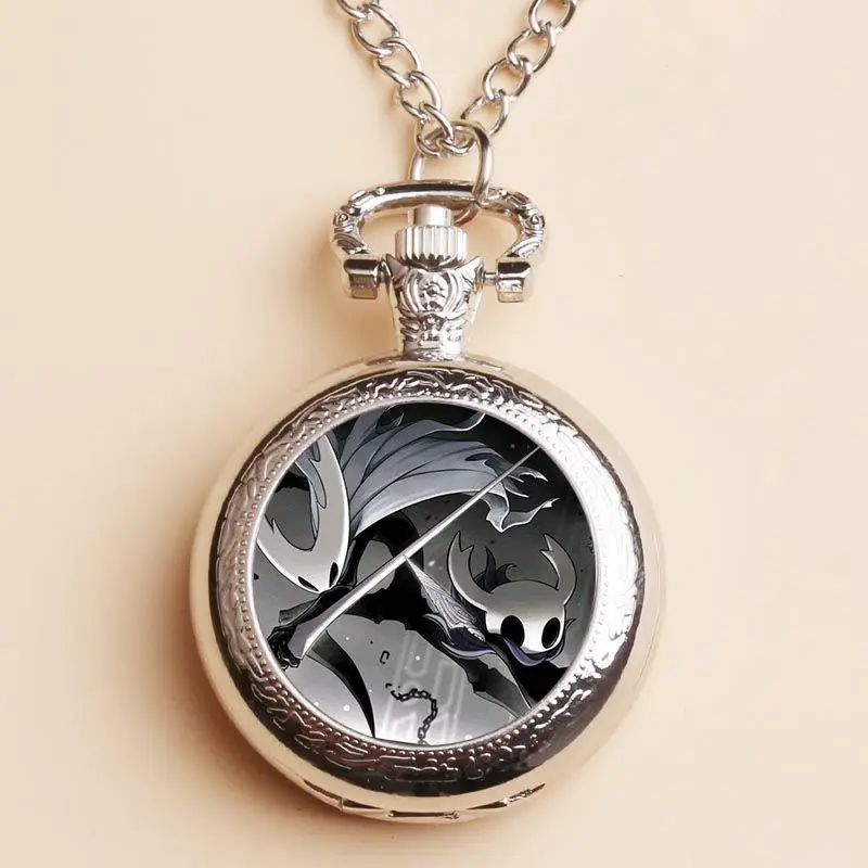 جوفاء فارس لعبة الطرفية فارس Noctilucent ساعات الجيب أنيمي ساعة قلادة عيد الميلاد هدية عيد ميلاد