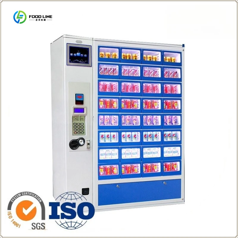 Smart Lock Vending Machine Featuring Unique Fabrication Services FL Customized Multi-grid Vending Machine