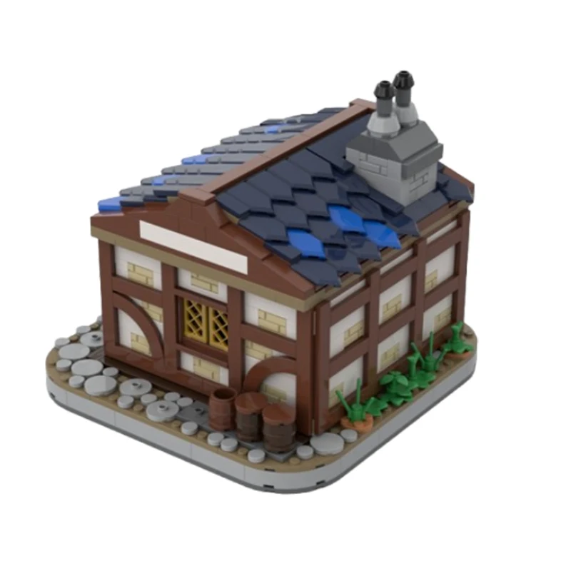 32 بقعة MOC-132152 154563 عرض الشارع العمارة تجميع الجسيمات الصغيرة اللبنات لغز لعبة نموذج طقم هدايا حلية #4