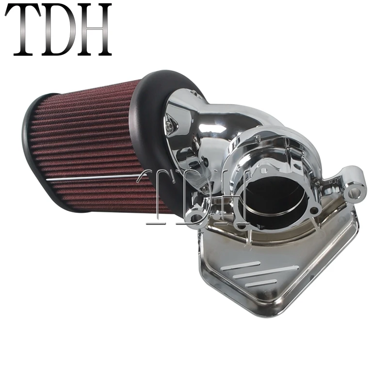 Performance Flow Intake Heavy Breather Extreme Air Filter Cleaner For Harley Street Road Glide FLTRX ST CVO FLTRXSTSE FLHX 24-26