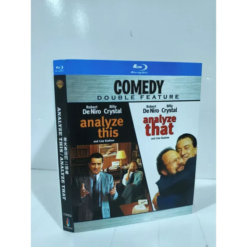 The Boss 1 and 2 Blu-ray Discs Two Disc Set Robert De Niro Billy Crystal