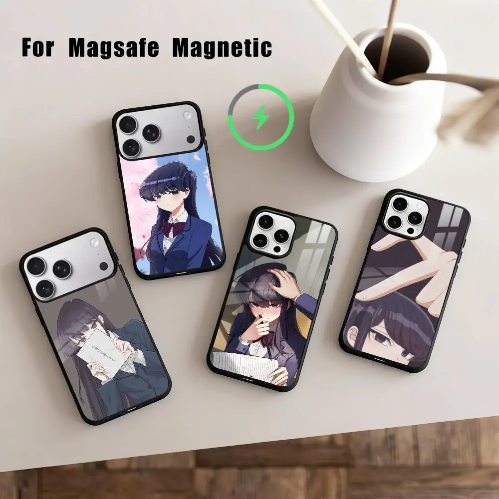 

K-Komi Cant C-Communicate Phone Case For iPhone17,16,15,14,13,12,11 Plus,For Magnetic Wireless Charge Cover