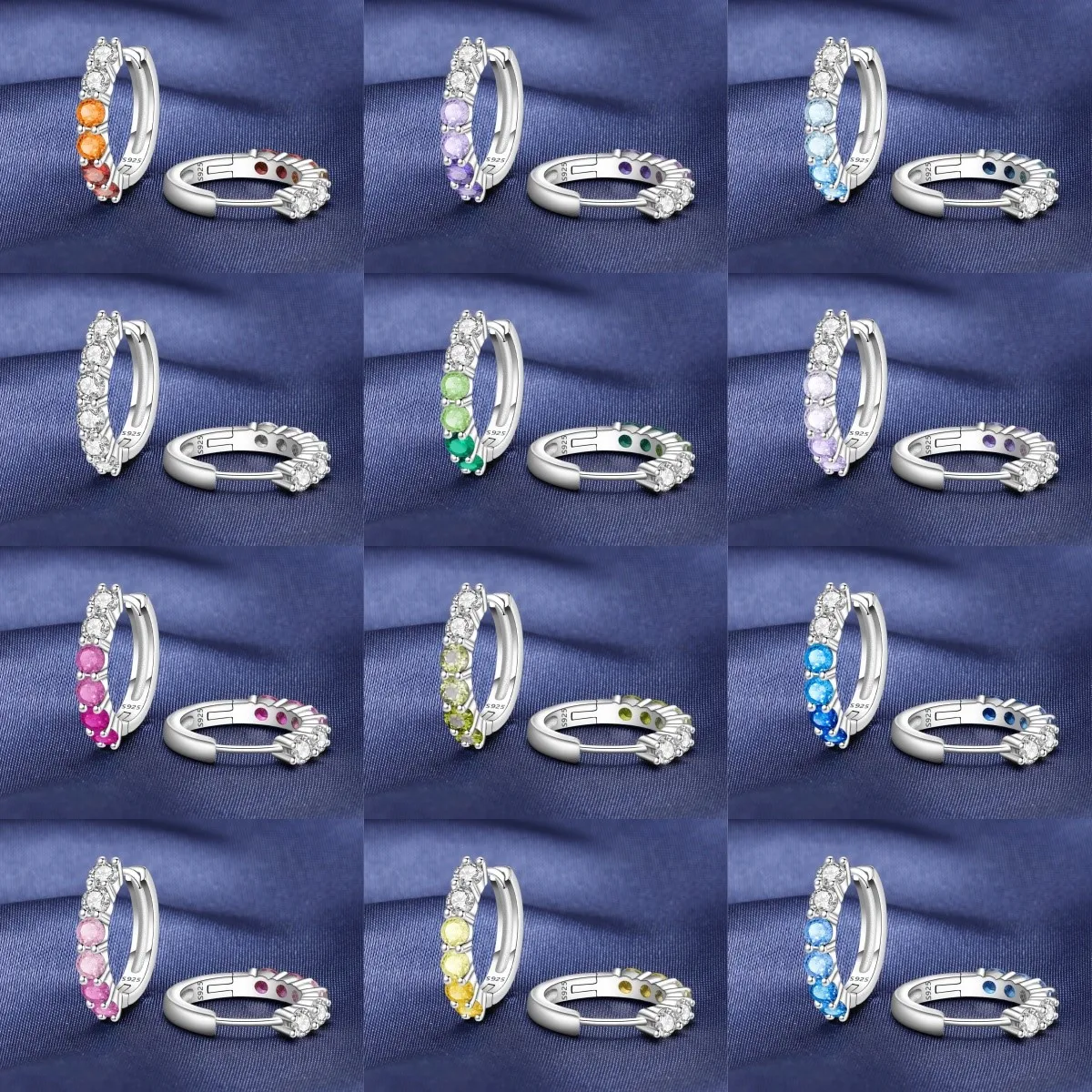 MISEFF S925 Sterling zilveren - Birthstone Ring Set recensie en prijs