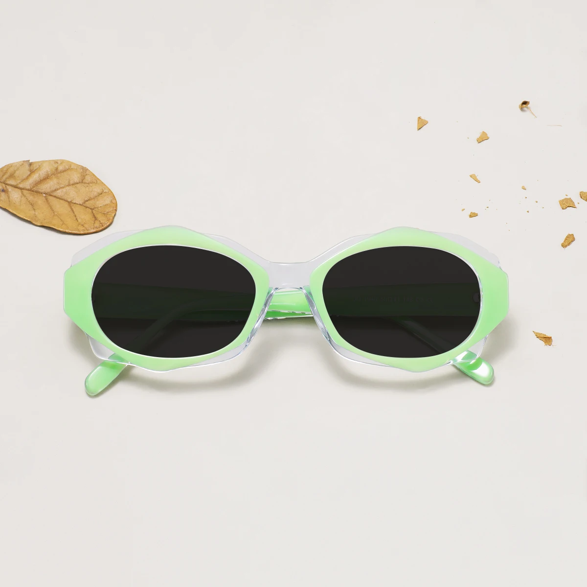 

2025 Women’s Large Oval Acetate Sunglasses Ladies Fashion Luxury Retro Travel Driving Polarized Sun Glasses Thick Frame UV400