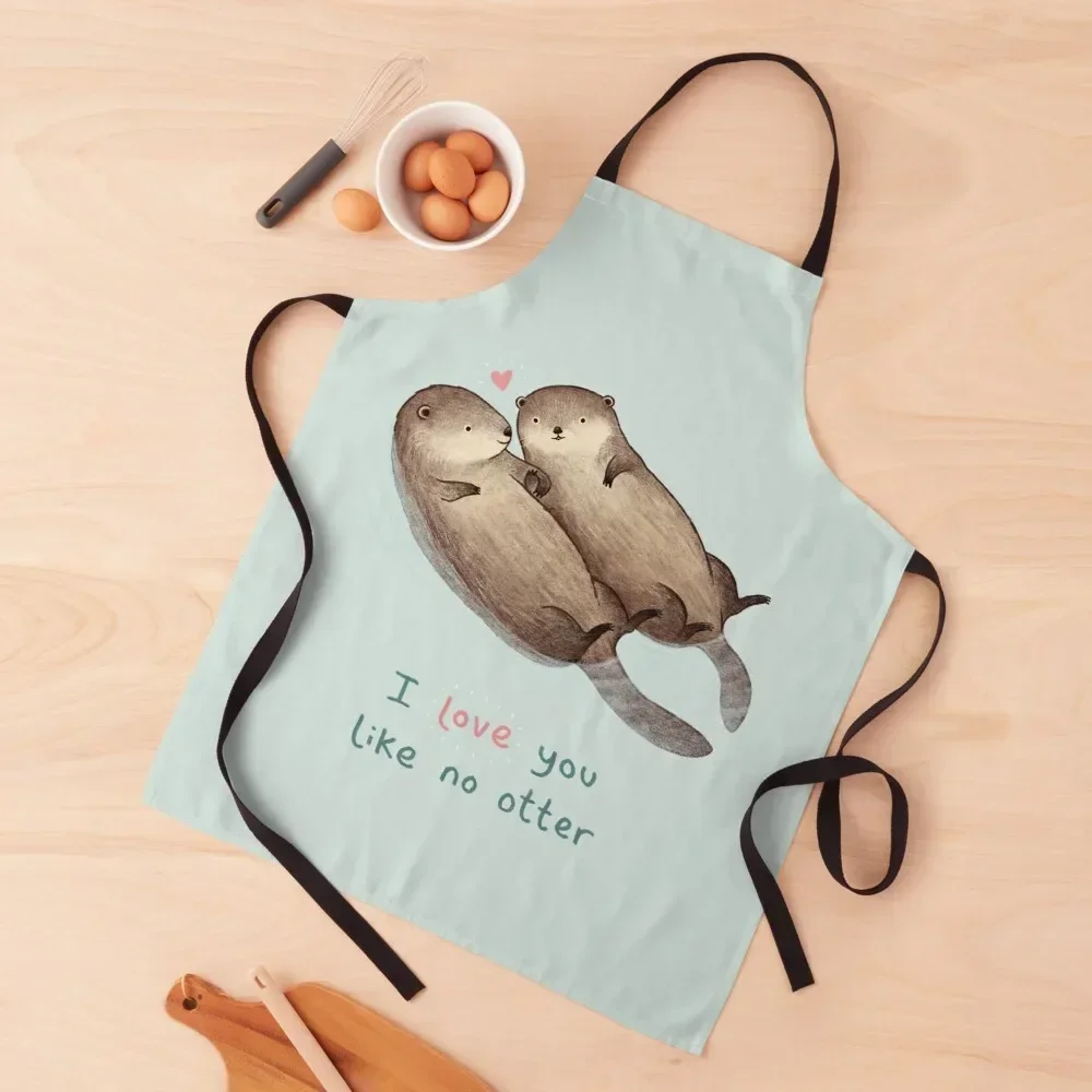 

I Love You Like No Otter Apron Nursing Kitchen Apras Man Cute Kitchen Accessories Kitchen Chef Apron