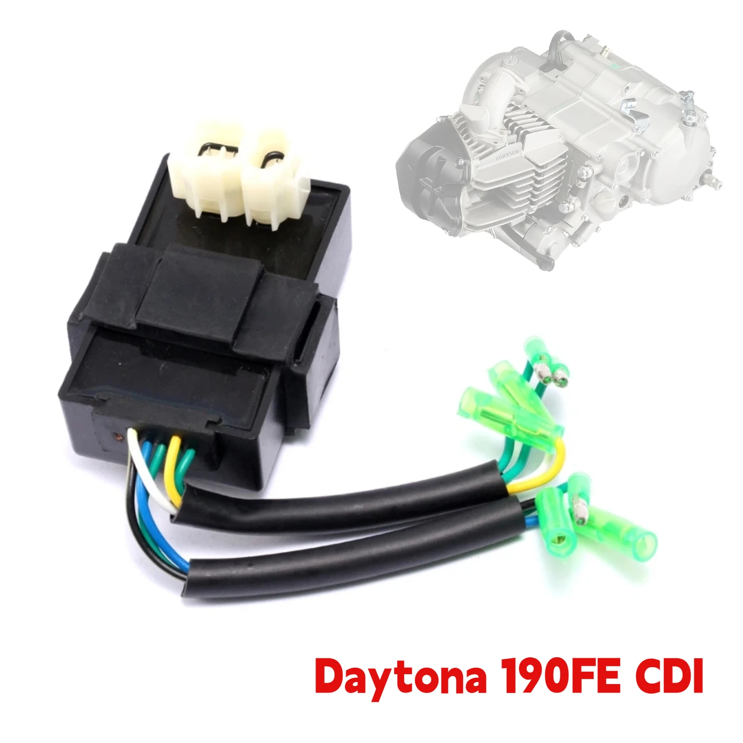

Daytona 190FE AC CDI Ignition Box Igniter Module 4 Stroke 4 Valve Engine Parts Anima 190 FE Pit Dirt Bike Replacement Spare Part