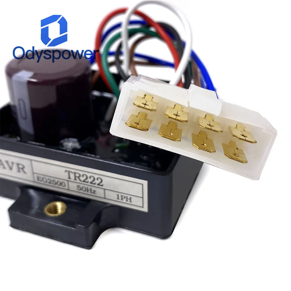 

TR222 AVR Gasoline Generator Regulator Suitable for use with Honda Gasoline Generator EG2500 EG2200 EG1800 EG1400 50Hz 220V