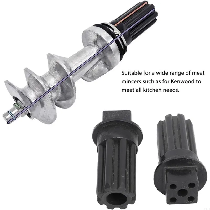 Tornillo molinillo carne M6CB Camina carne Tornillo tornillo Material plástico para molinillo