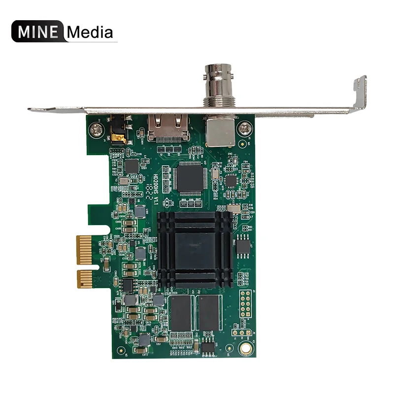 High Performance 1080p for HDMI SDI Analog Audio PCIe Video Capture DVR Card