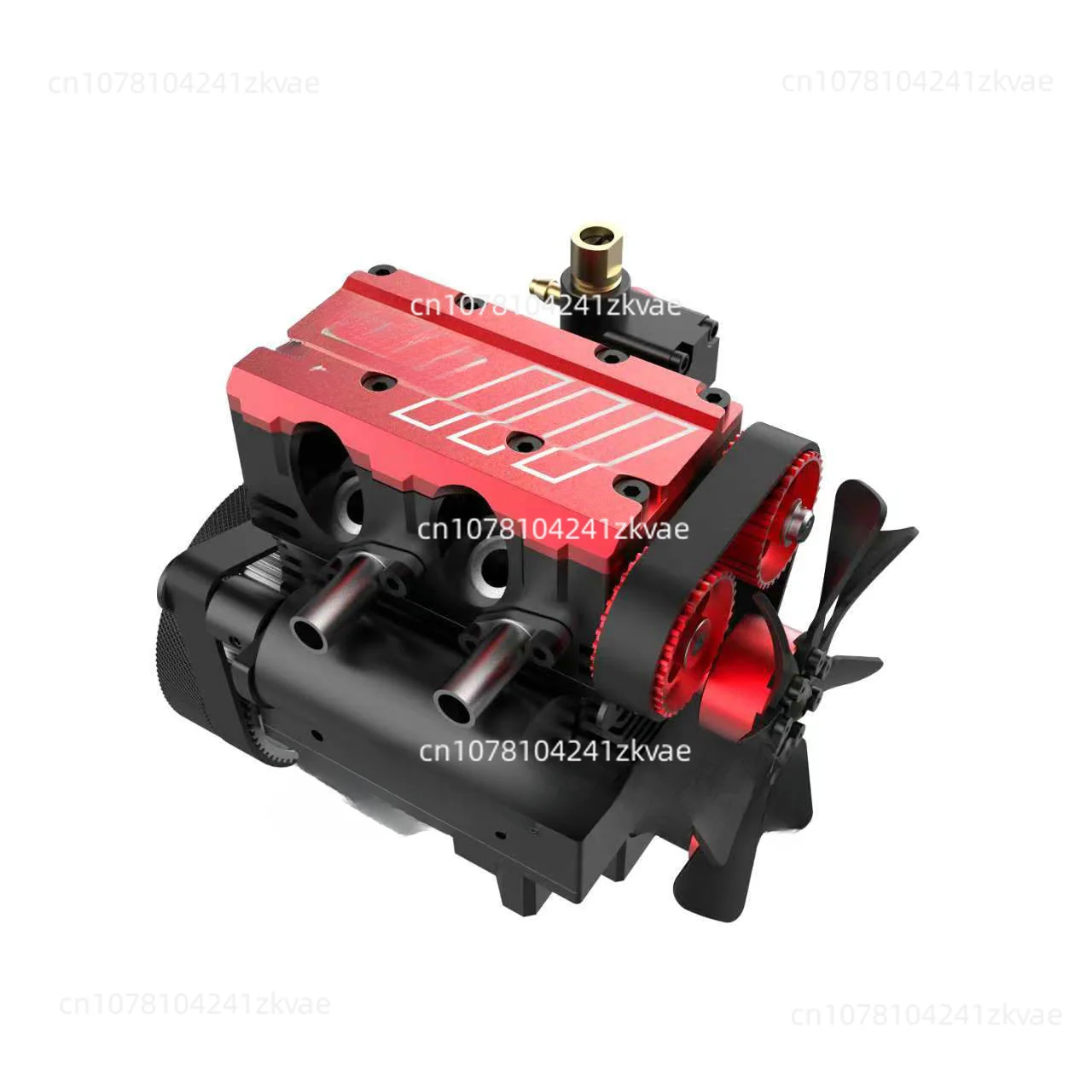 Two-cylinder four-stroke methanol engine model FS-L200AC spare parts version start set start block