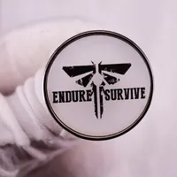 The Last of Us Endure and Survive Firefly Emblem Badge Brooch