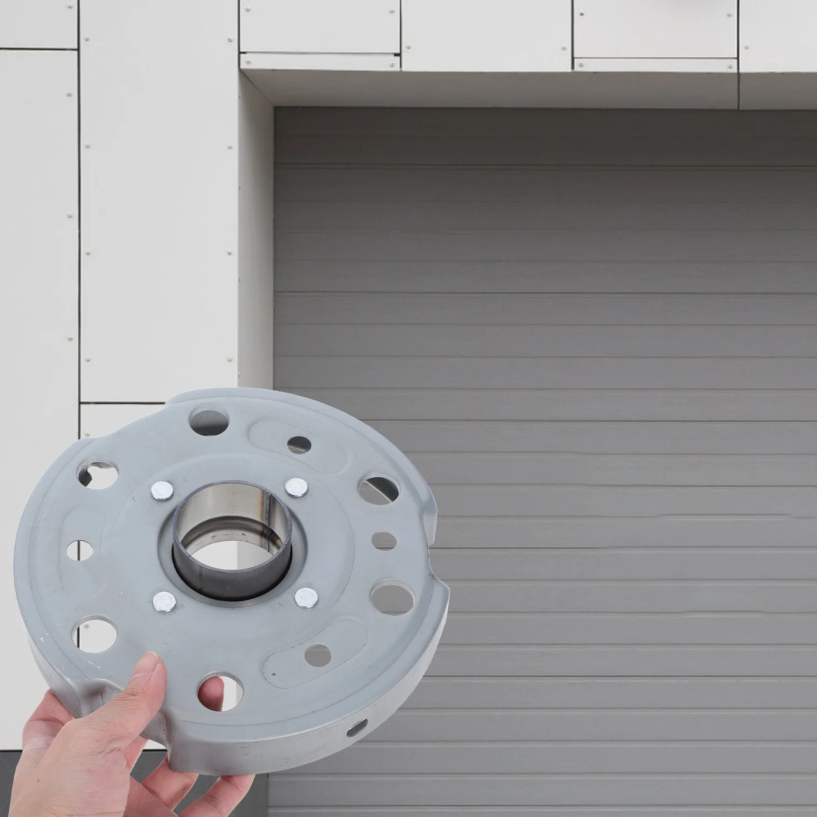 

Rolling Pulley Wheel Hardware Metal Garage Replacement Home Wheels Galvanized Iron Smooth Operation Durable Sliding Accessories