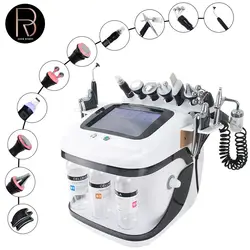 10 In 1 Beauty Machine Portable Oxygen Jet Aqua Peeling Facial Blackhead Removal Facial Cleaning Hydro Microdermabrasion Machine